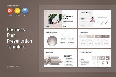 Business Plan Presentation Template pitch deck