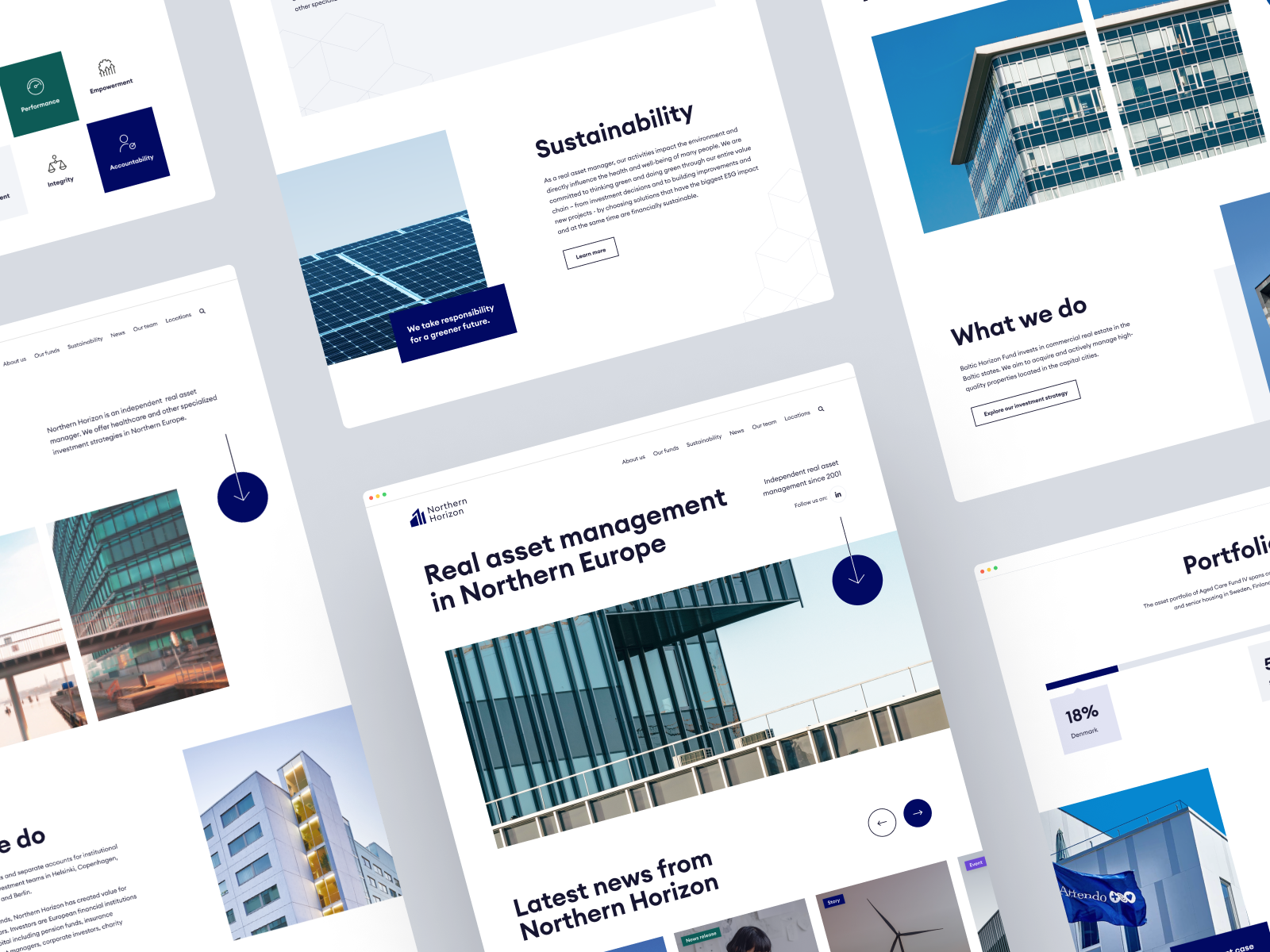 Northern Horizon | Case Study branding design icons logo motion motion graphics responsive ui ui design ux ux design website website design website development