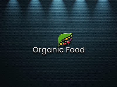 Logo - Organic Food biztech biztechcs branding illustration logo