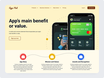 My App Landing page app landing page app website app website design apps banking banking app clean ui colorful figma figma design figma website landing page landing page ui mockpus mockup ui uiux ux webapp website