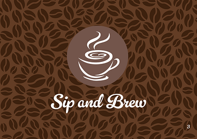 Sip and Brew Coffee Logo Design branding design graphic design illustration logo vector