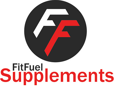 FitFuel Supplements branding graphic design logo ui