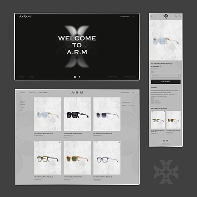E-Commerce Page branding design ui