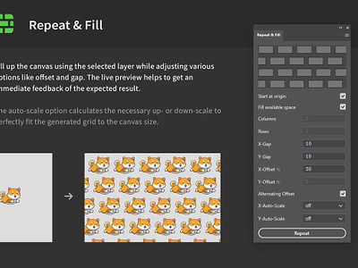 Repeat & Fill - Pattern Grid Creator