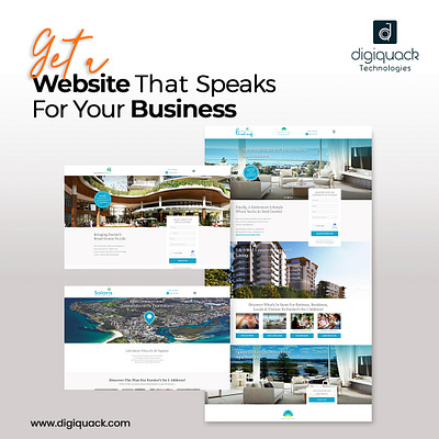 Get a Website that Speaks for your Business graphic design