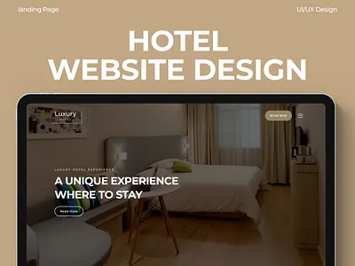 Hotel Website Design : Landing Page Design animation branding design graphic design hotel website hotel website design hotel website landing page landing page landing page design logo ui ui design uiux ux ux design web web design website website design website landing page