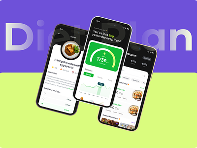 NutriBot - AI based diet meal planning app abu said ai app ai based apps ai meal application artificial intelligence chatbot app creatibuzz design diet app gpt apps meal plan mobile app ui ui ux ux