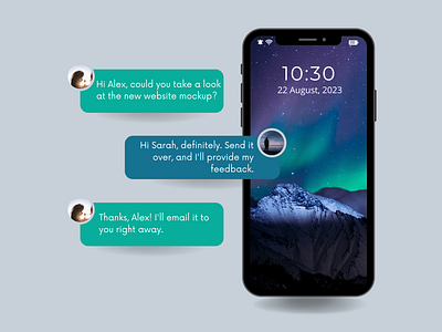 Daily UI 013 - Direct Messaging dailyui dailyui013 dailyuichallenge design directmessaging graphic design ui