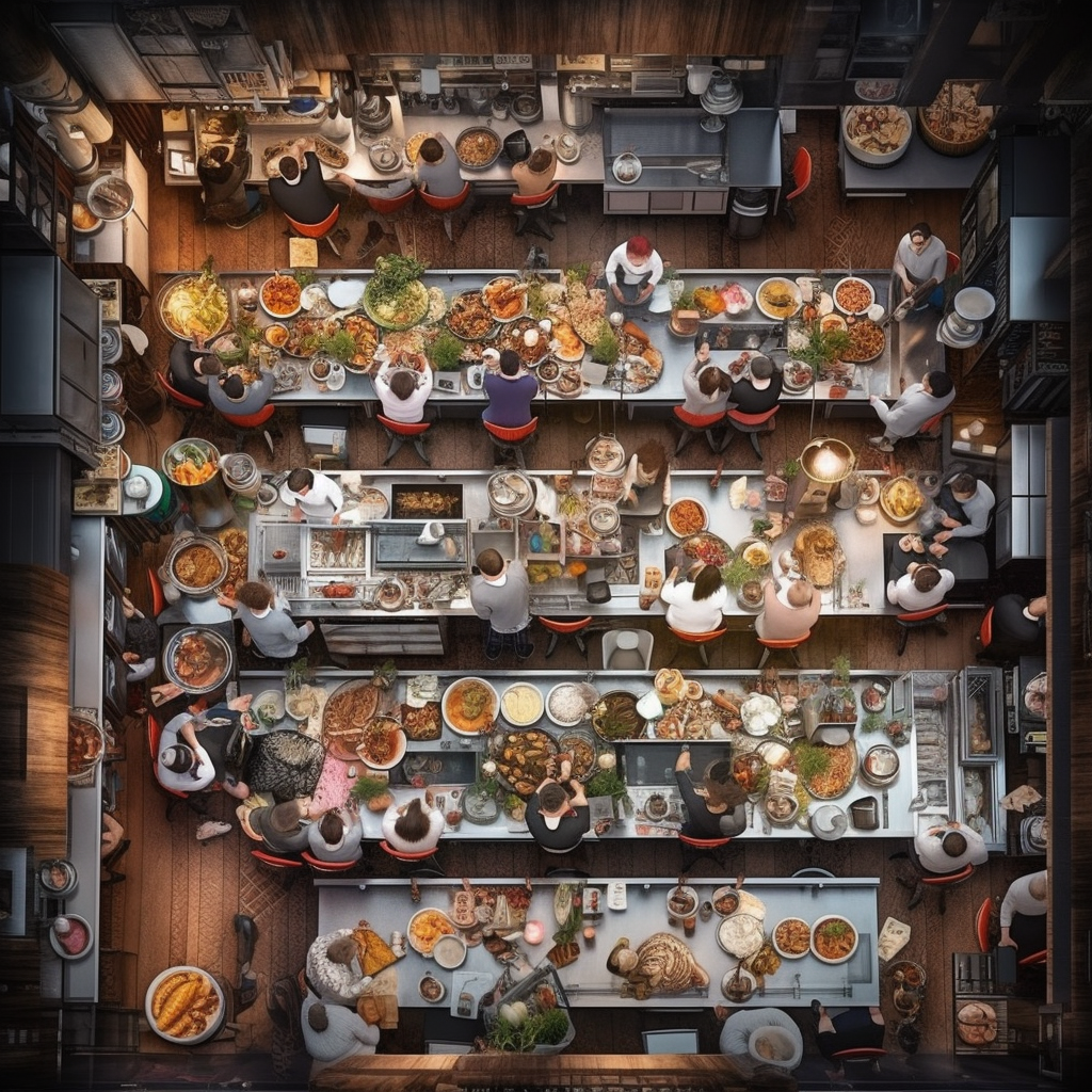 Restaurants & Apartments ai art direction concept creative direction design entertainment previz