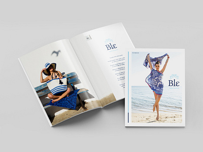 Ble - Clothing Resort Collection Catalogs catalog design indesign