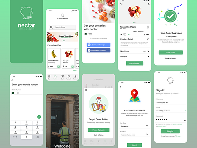 Food Ordering App appdesigninspiration appwireframe digitaldesign figmadesign foodordering graphic design logo mealdelivery mobileappdesign mobiledesign orderonline uidesign userinterfacedesign