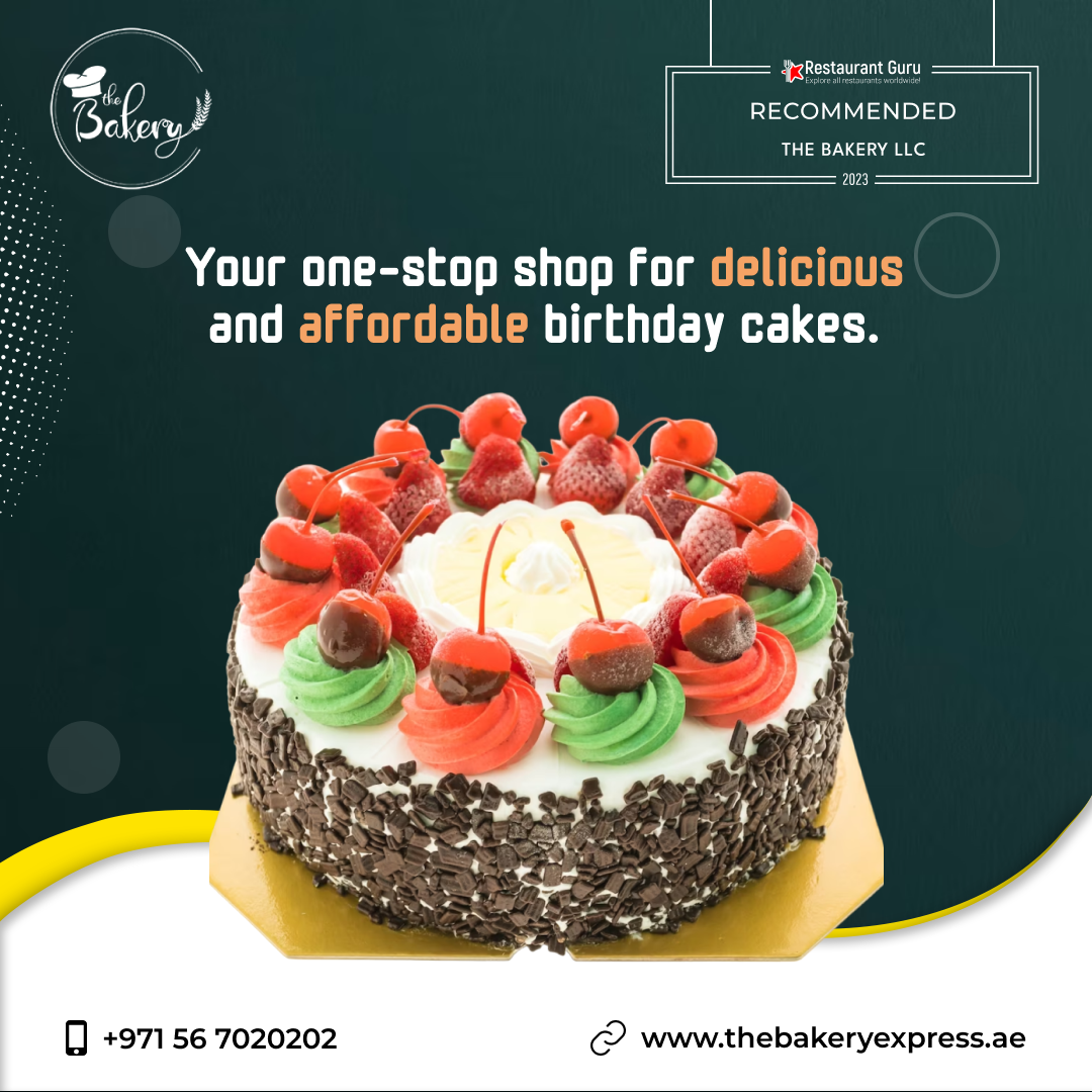 Order Your Birthday Cake Online The Bakery Express Dubai by The