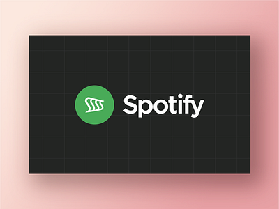 Spotify branding graphic design logo ui