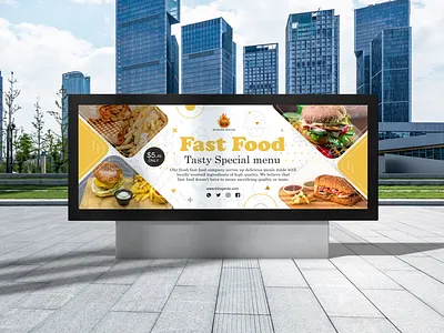 Banner Design advertisement banner food banner graphic design outdoor ad outdoor banner poster