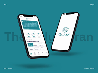 The Holy Quran Mobile App animation app design mobile app typography ui uiux ux