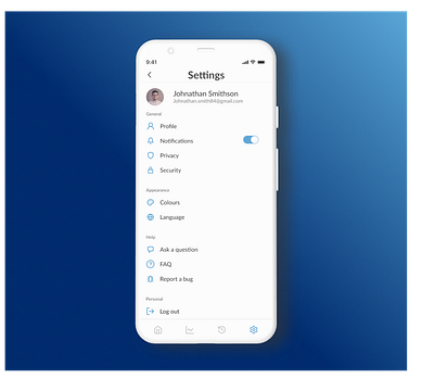 Settings | Daily UI #007 app design dailyui design figma settings ui uidesign