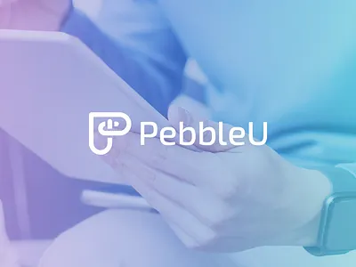PebbleU adobe adobe illustrator brand guidelines branding clean design e book e learning graphic design identity logo logo design minimalist saas tech technology vector visual identity