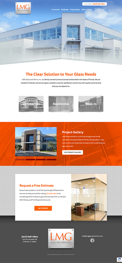 Glass Website agency alarie design branding design graphic design ui