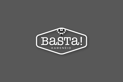Basta! - Coffeehouse, Bar branding design graphic design illustrator logo menu menudesign