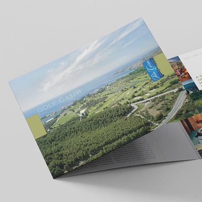 Porto Carras Grand Resort - Golf Club & Spa Thalassotherapy catalog design graphic design indesign leaflet