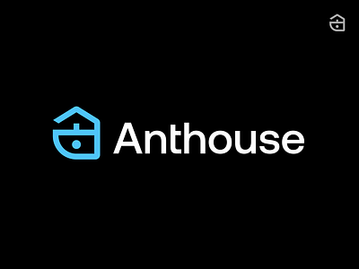 Ant + House - Logo design abstract ant brand cool creative graphic house icon lettera logo minimal realestate shape simple