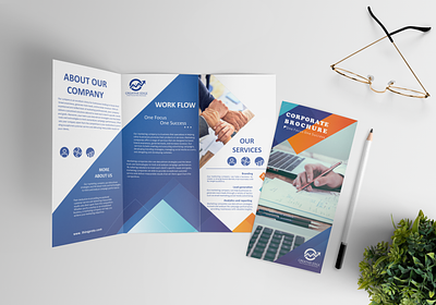 Tri-Fold Brochure Design brochure brochure design company brochure corporate brochure creative brochure graphic design trifold brochure