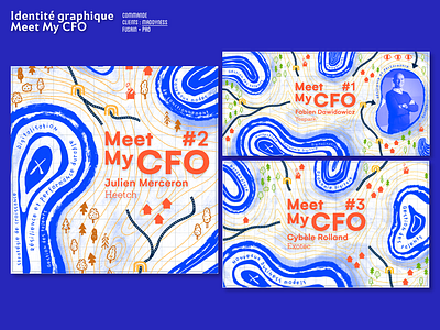 Meet My CFO Graphic Identity branding charcoal colors design freelance graphic design identity illustrator logo map illustration pao photoshop typography