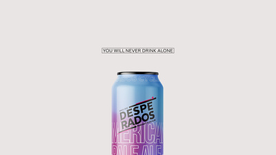 Desperados. Craft beer label beer beer cover craft beer graphic design label design tag