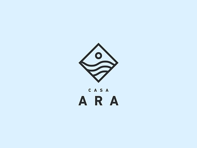 Casa Ara logo branding design graphic design logo vector