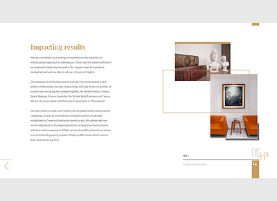 D.C. Christopoulos - Law Firm abobexd indesign magazinead presentation presentationdesign webdesign