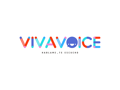 Viva Voice logo branding design graphic design logo vector