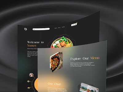 Cafe web landing page cafe website clean ui ecommerce landing page restaurant uiux web web design