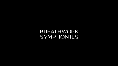 Logo Animation - Breathwork Symphonies 2d animation animation intro logo logo animation motion design motion graphics
