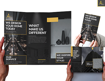 Brochure Design animation black and white branding brochure brochure design design graphic design graphic designer illustration interior style logo logo design typography