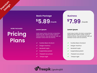 Price Table Design Free Download creative table price table price table design