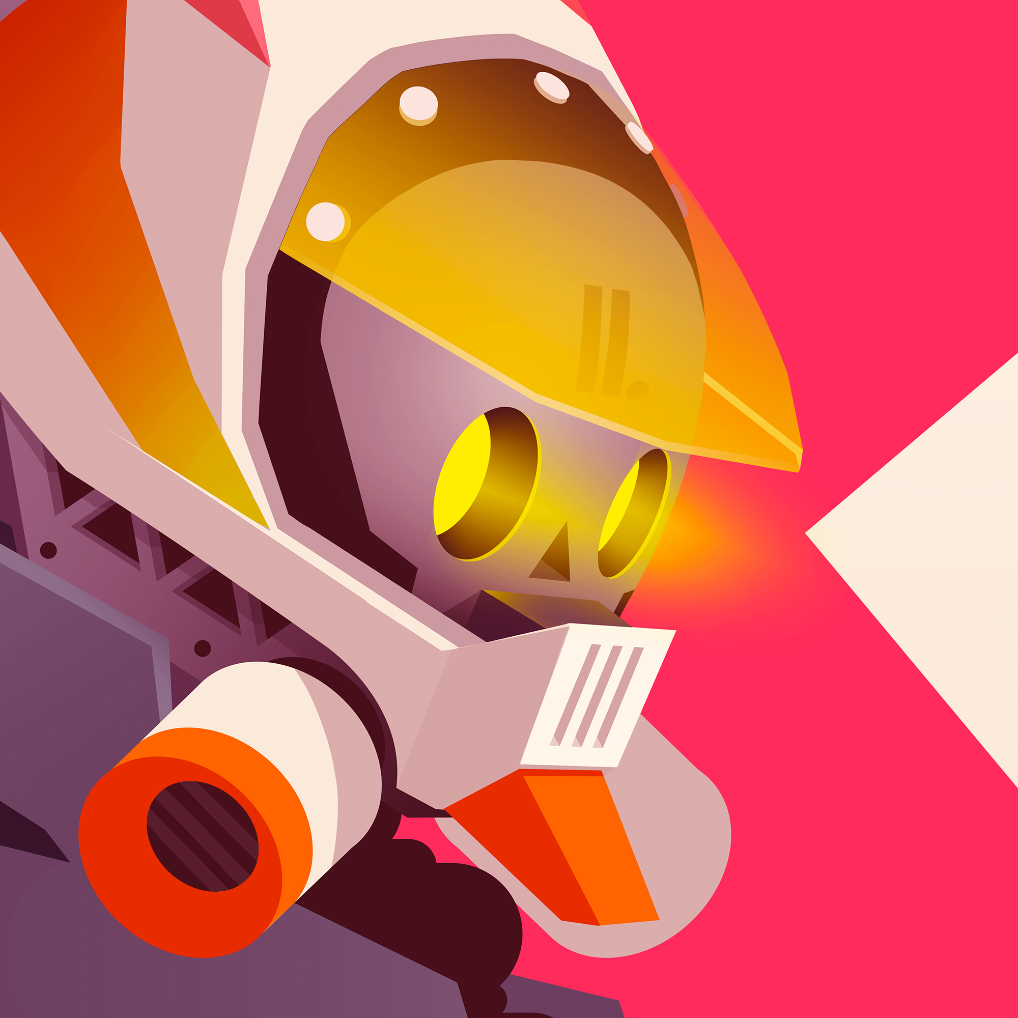 dödskull artwork character character design concept art cyber cyberpunk gasmask illustration illustrator mask punk robot robot design robotart robotics scifi sek sekond vector