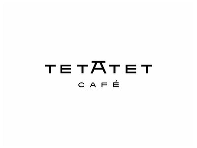 TET A TET branding cafe design face to face graphicdesign logo logodesign logomark logotype privat