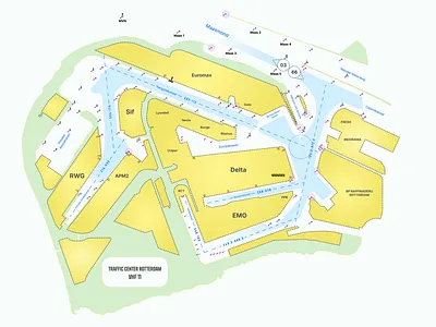 Europoort, Port of Rotterdam bulk chart container gas harbor map navigation oil port rotterdam terminal