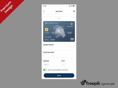 credit card add screen card desgin credit card desgin mobile app mobile app credit card ui