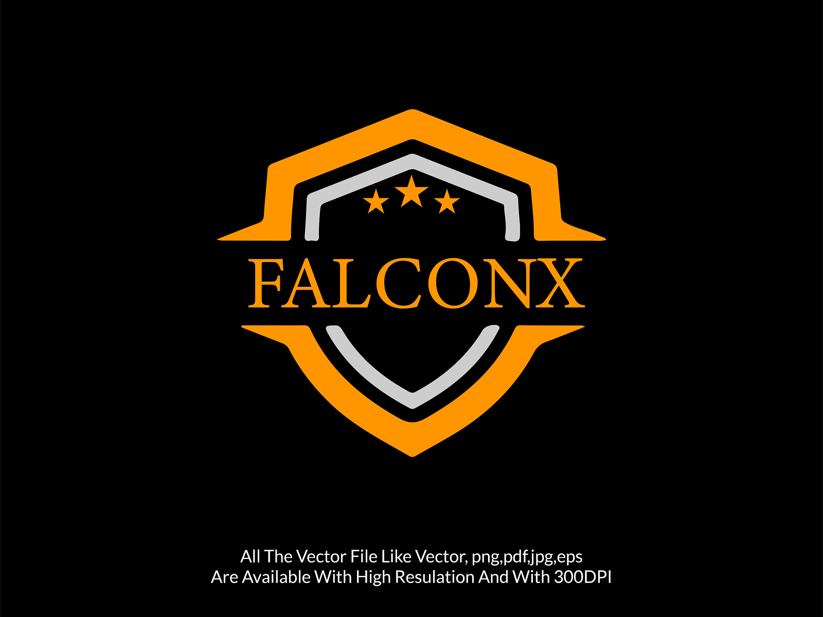 logo for Falconx by Drova sarkar on Dribbble