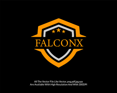 logo for Falconx branding graphic design logo motion graphics