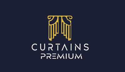 Curtain Premium Logo adobe illustrator logo