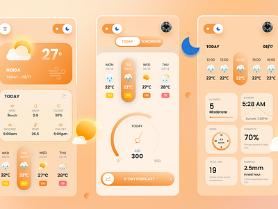 ForecastMaster: Your Ultimate Weather Companion 3d icons climate conditions graphic design interface location based forecast meteorology mobile app ui user friendly interface user interface uv index ux visualdesign weather api weather app weather forecast weather maps