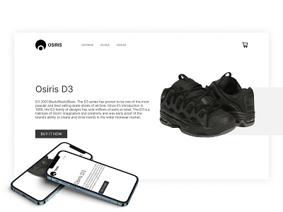 Concept Osiris D3 app design graphic design ui ux