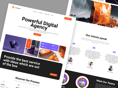 Untitled Nexus - Digital Marketing Agency digital marketing agency landing page website creation website design