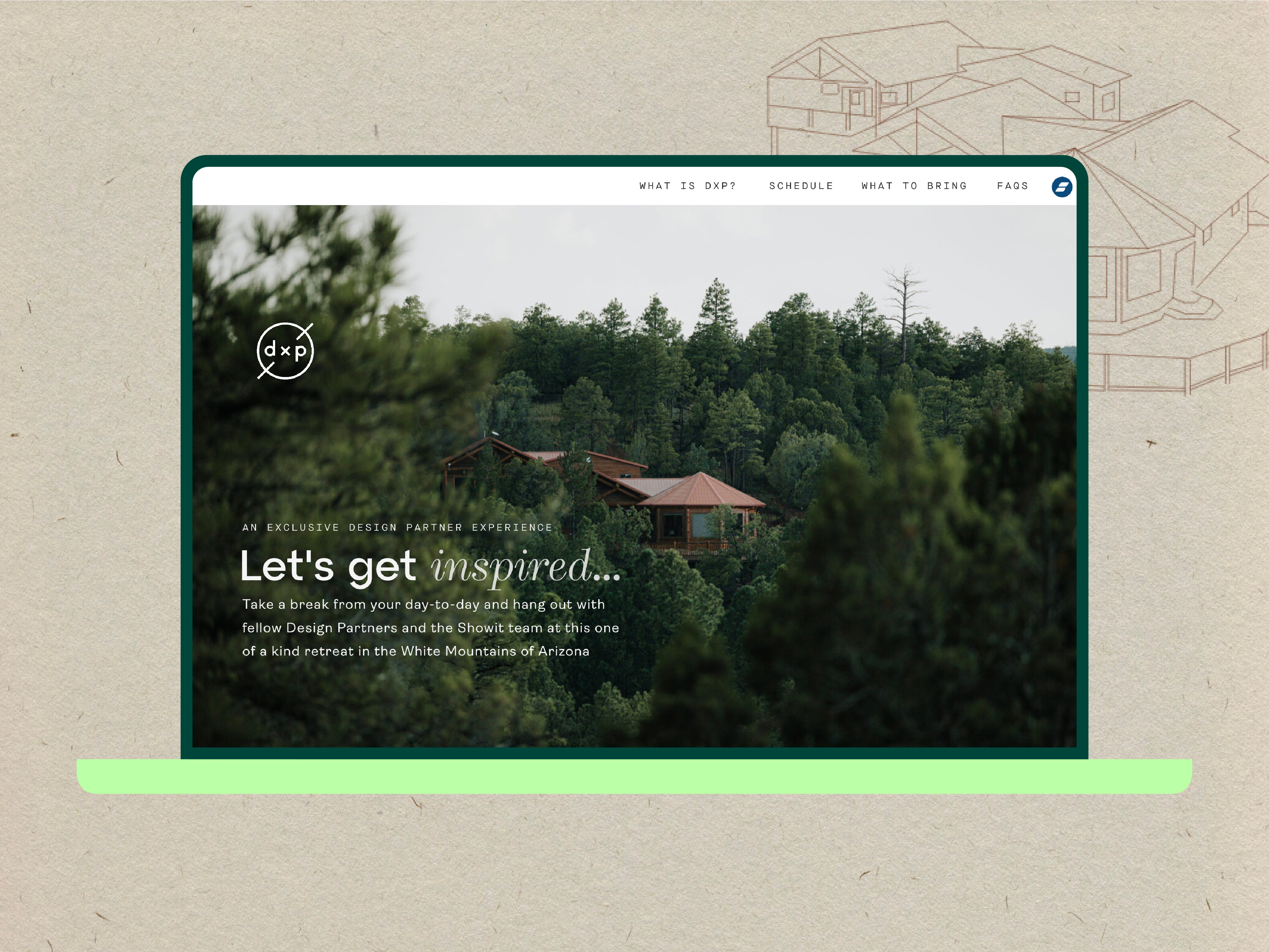 Showit Designer Experience Website branding creative design drag and drop forest graphic design illustration platform retreat showit typography ui ux ux design web design website website builder website design woods