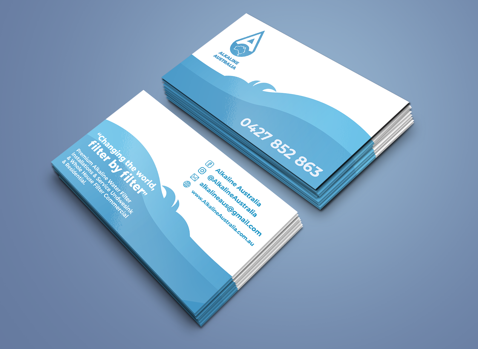 Alkaline Australia Business Card by GFXSS on Dribbble