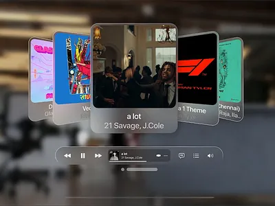 Apple Music - Apple Vision Pro after effects animation app app icon apple vision pro branding build build2 concept daily ui design designdrug graphic design illustration logo motion graphics ui ux vector watchmegrow