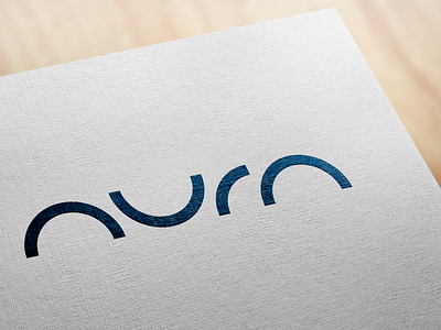 Aura branding design flat graphic design logo minimal typography