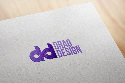 Drag Design branding design flat graphic design logo minimal typography